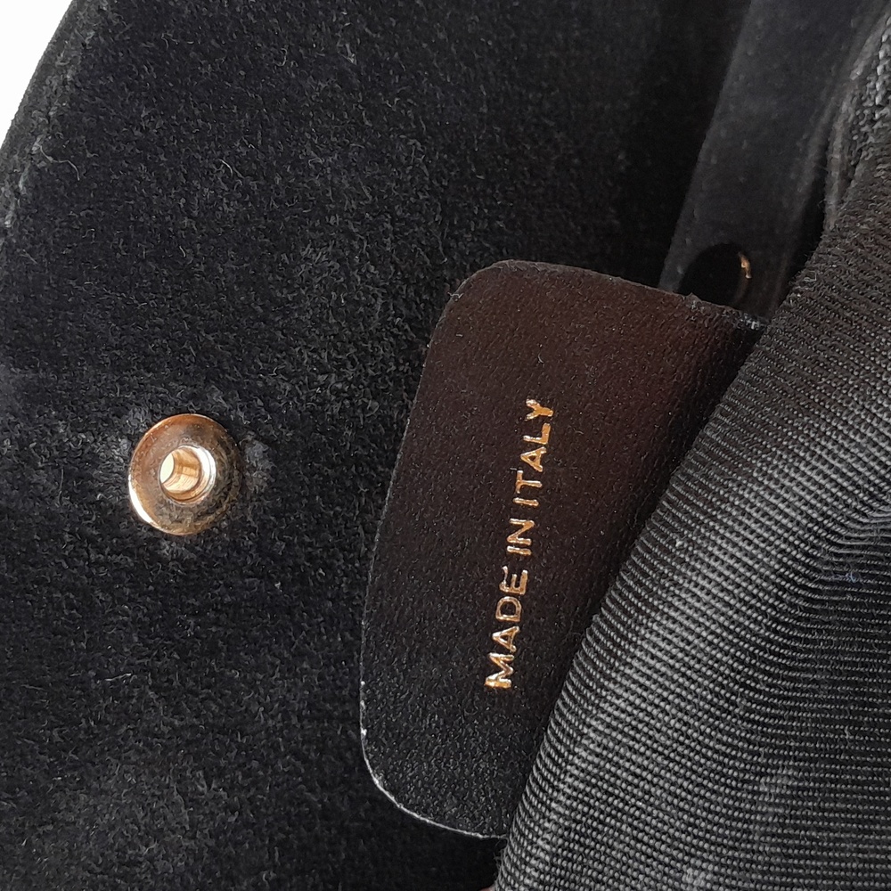 Paloma Picasso  Vintage Suede Chain Cross body Bag! - Picture 5 of 15